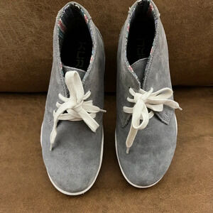 KURU Aalto Chukka Women's Size 7.5 Gray Suede Casual Lace Up Boot Sneakers Hike